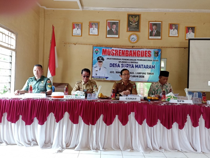 musrenbangdes-desa-surya-mataram-tahun-anggaran-2026