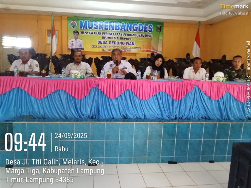 musrenbangdes-desa-gedung-wani-kec-marga-tiga-ta-2025